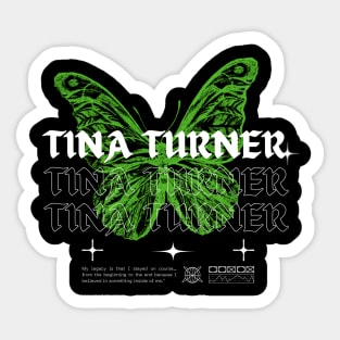 Tina Turner // Butterfly Sticker